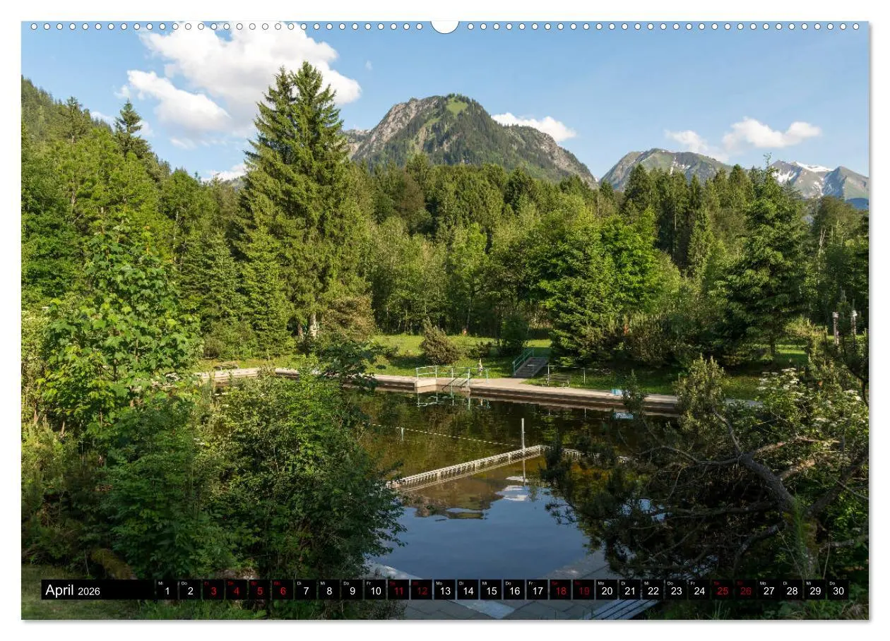 Bild: 9783457881835 | Oberstdorf und Umgebung (Wandkalender 2026 DIN A2 quer), CALVENDO...