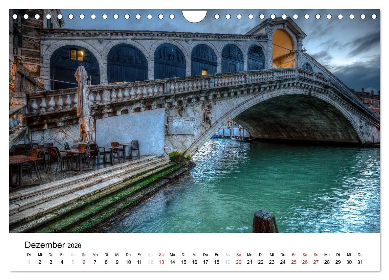 Bild: 9783457951835 | Venedig - La Serenissima 2026 (Wandkalender 2026 DIN A4 quer),...