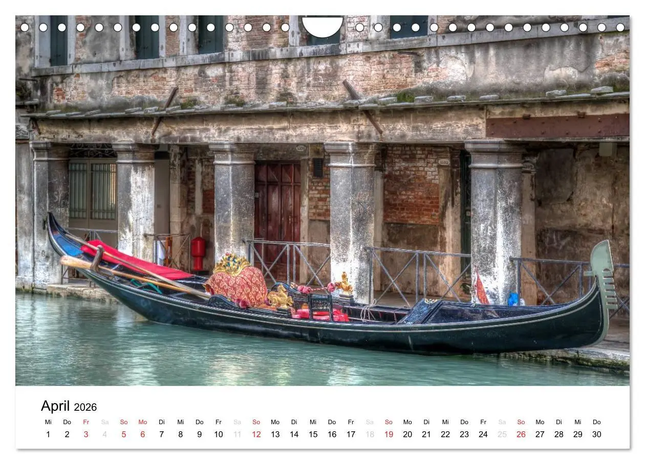 Bild: 9783457951835 | Venedig - La Serenissima 2026 (Wandkalender 2026 DIN A4 quer),...