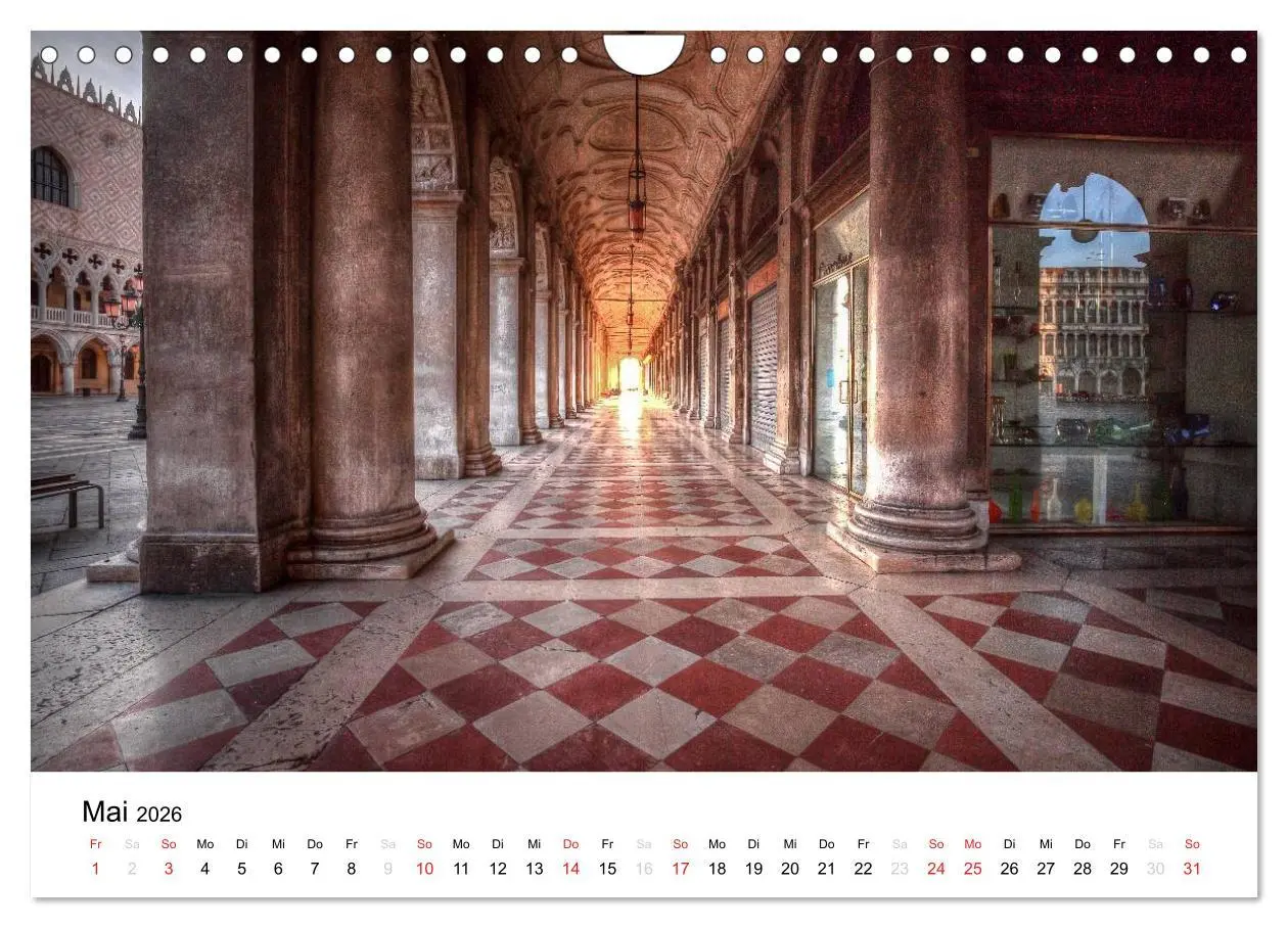 Bild: 9783457951835 | Venedig - La Serenissima 2026 (Wandkalender 2026 DIN A4 quer),...