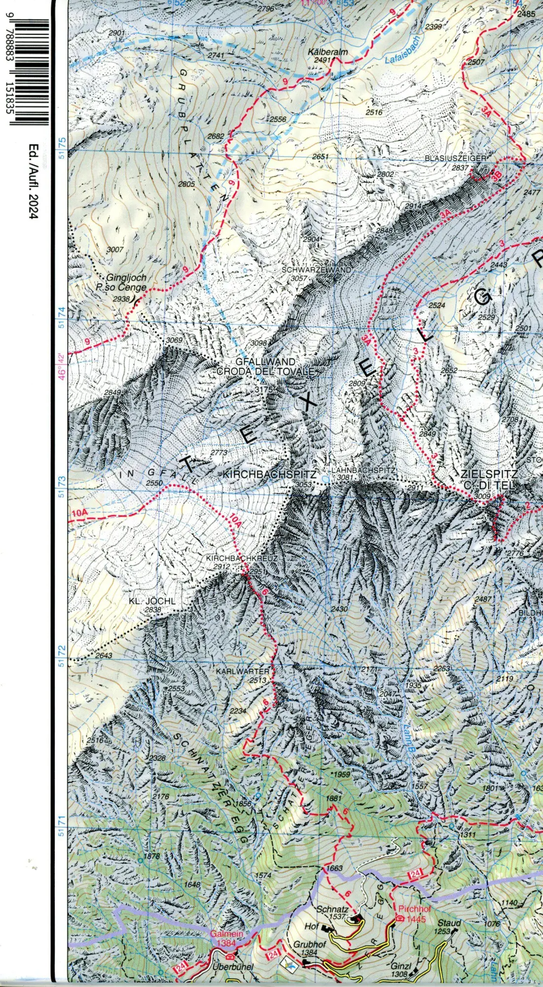 Bild: 9788883151835 | WK 11 Meran und Umgebung | 1:25000 | (Land-)Karte | Italienisch | 2024