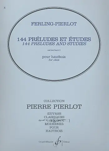 Cover: 9790043011835 | 144 Preludes Et Etudes Volume 1 | Franz Wilhelm Ferling | Buch