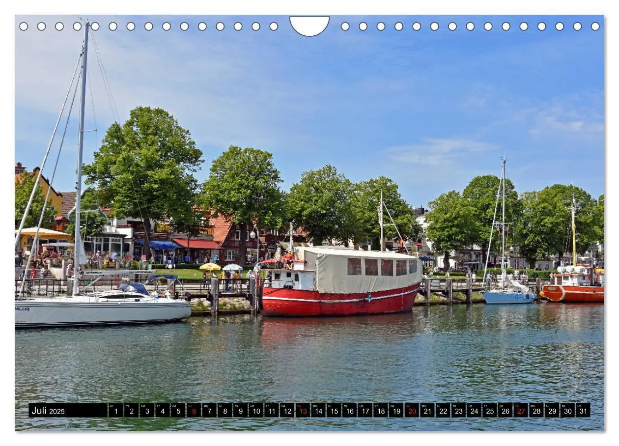 Bild: 9783435231935 | Warnemünde und Rostock, Perlen an der Ostsee (Wandkalender 2025 DIN...
