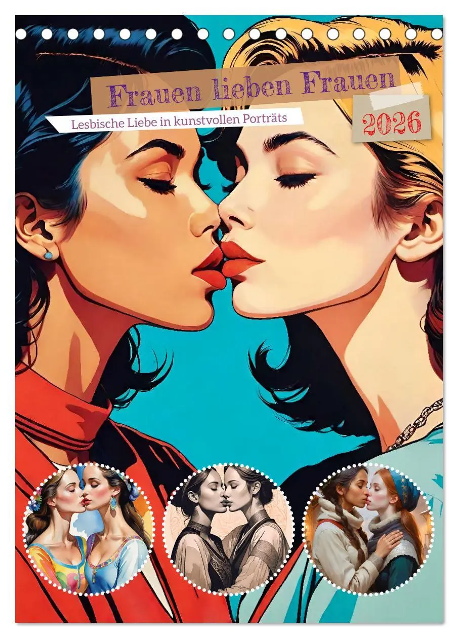 Cover: 9783516271935 | Frauen lieben Frauen (Tischkalender 2026 DIN A5 hoch), CALVENDO...