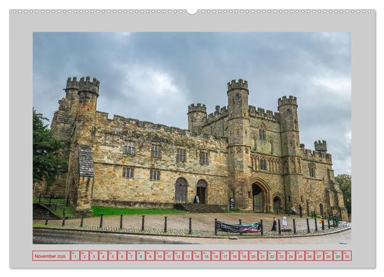 Bild: 9783516651935 | Burgen und Schlösser in England (hochwertiger Premium Wandkalender...