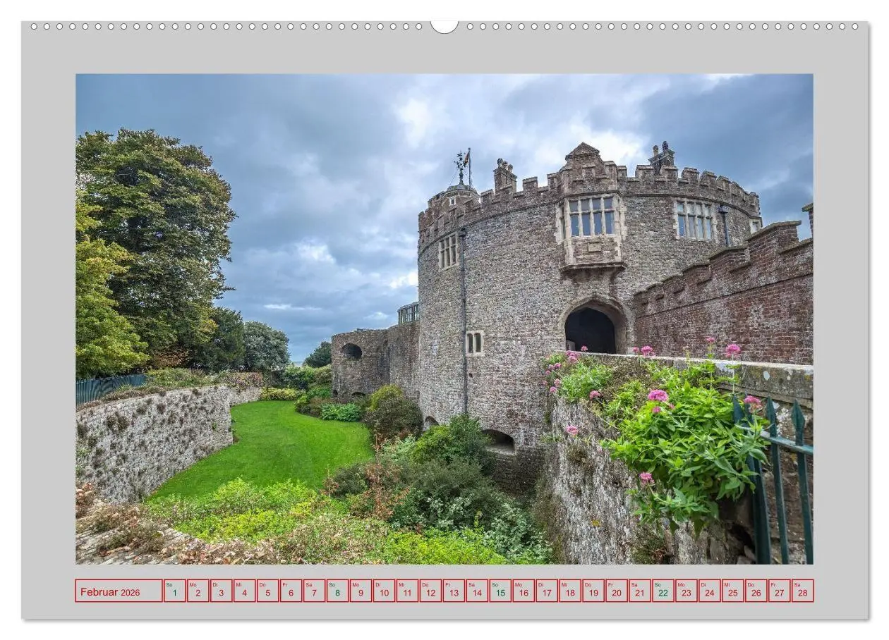 Bild: 9783516651935 | Burgen und Schlösser in England (hochwertiger Premium Wandkalender...