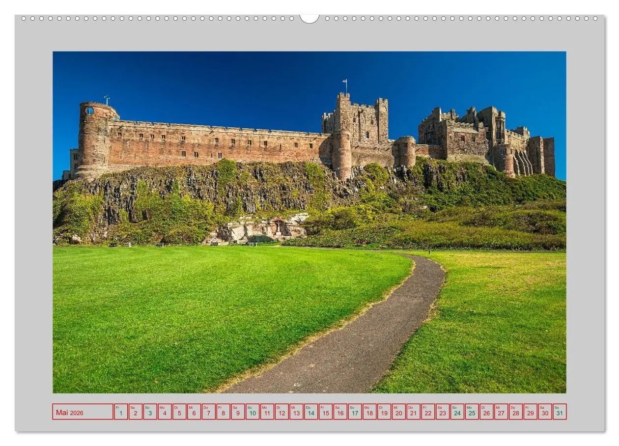 Bild: 9783516651935 | Burgen und Schlösser in England (hochwertiger Premium Wandkalender...