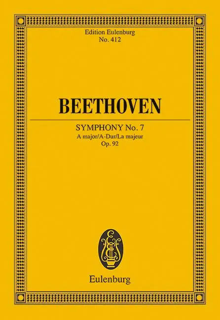 Cover: 9783795771935 | Sinfonie Nr. 7 A-Dur op. 92 | Ludwig van Beethoven | Taschenbuch
