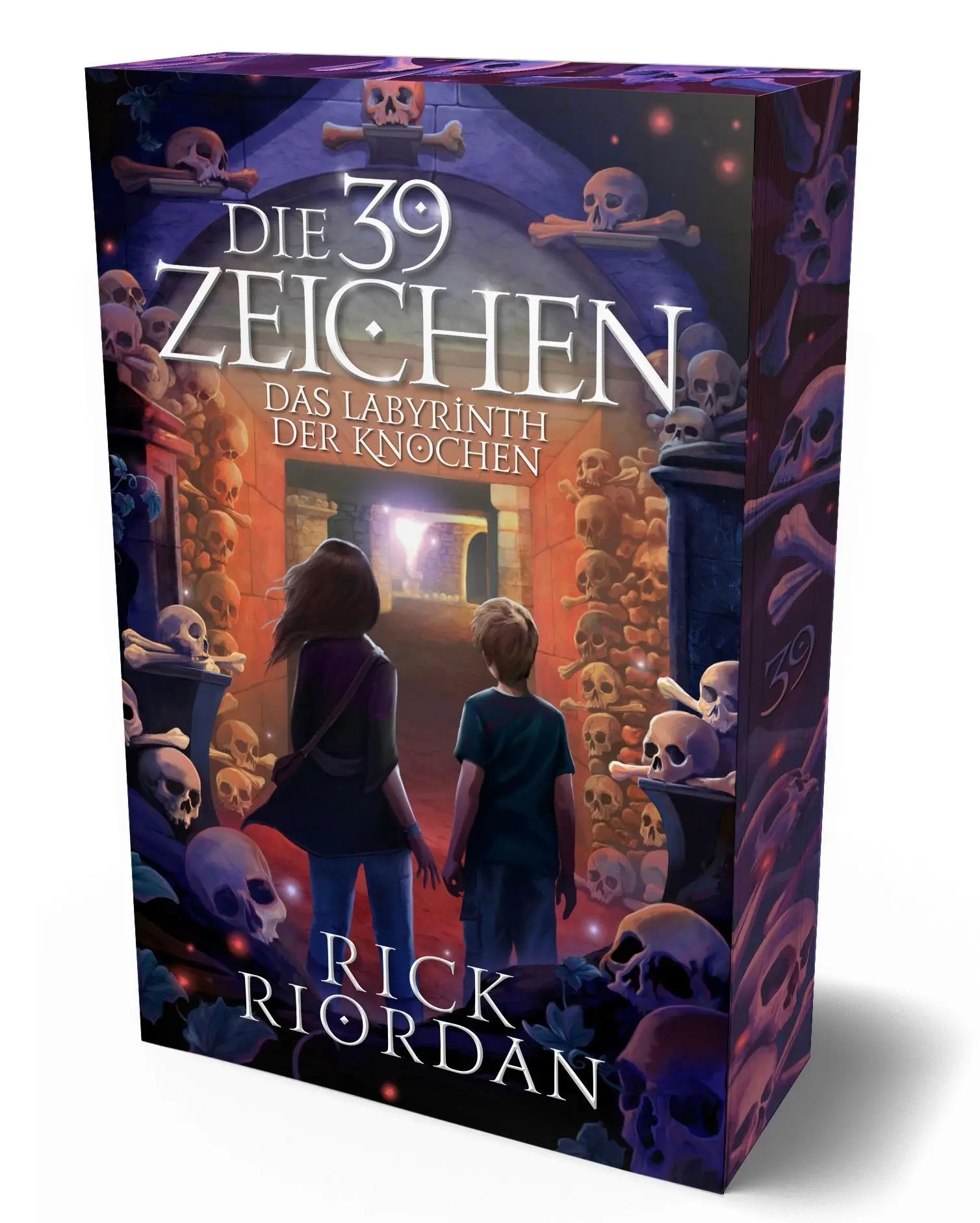 Cover: 9783985851935 | Die 39 Zeichen Band 1: Das Labyrinth der Knochen | Rick Riordan | Buch