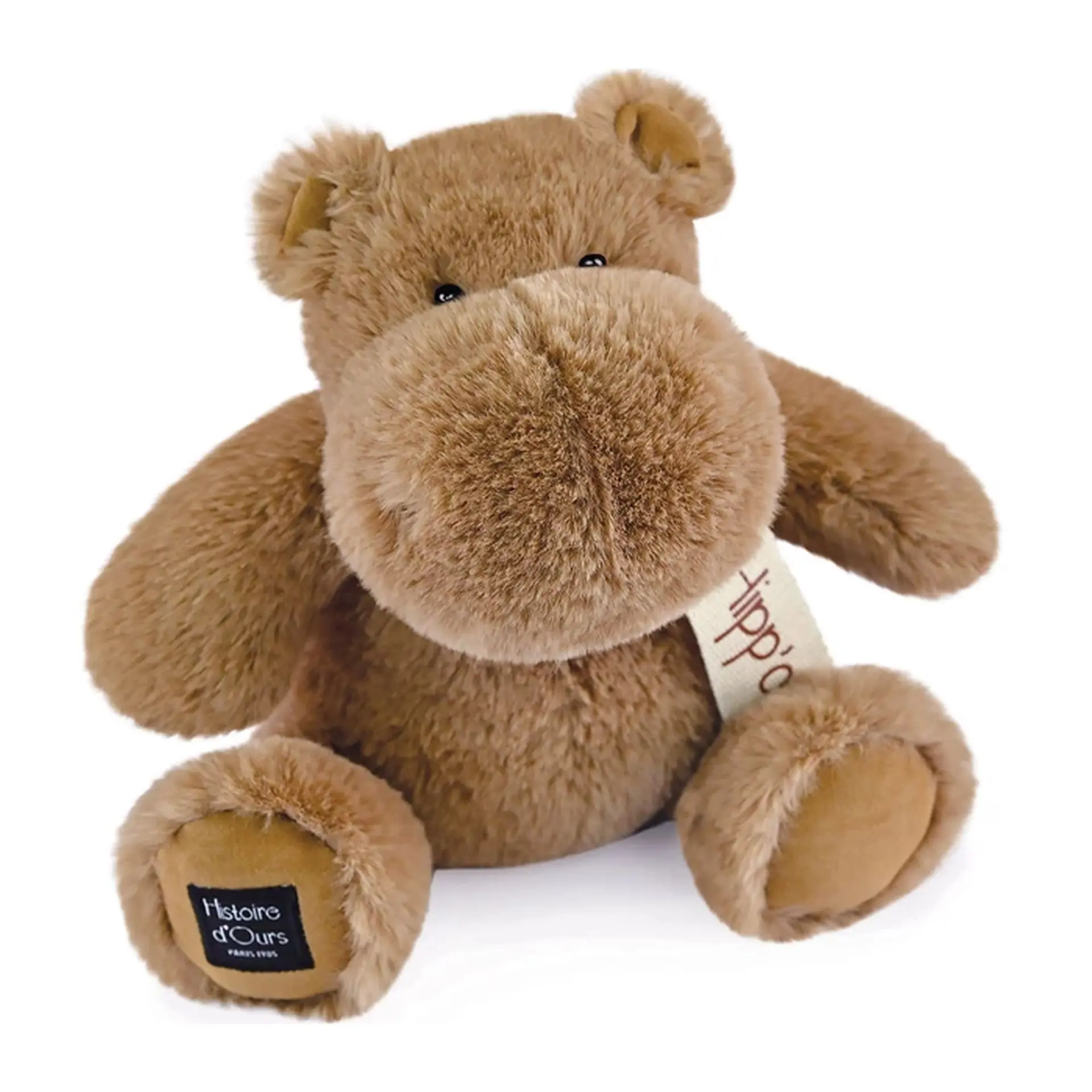 Cover: 3700349332035 | Hippo schokolade 25cm | 8903203 | DOUDOU | EAN 3700349332035