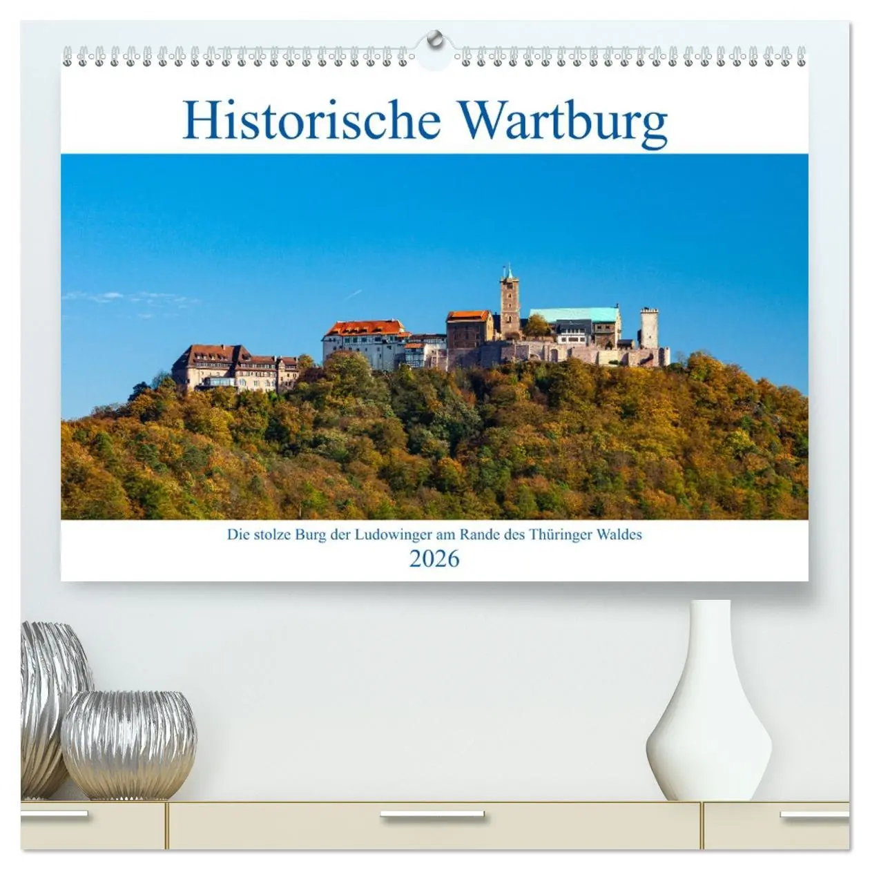 Cover: 9783457452035 | Historische Wartburg (hochwertiger Premium Wandkalender 2026 DIN A2...