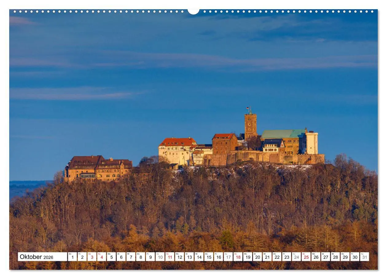 Bild: 9783457452035 | Historische Wartburg (hochwertiger Premium Wandkalender 2026 DIN A2...