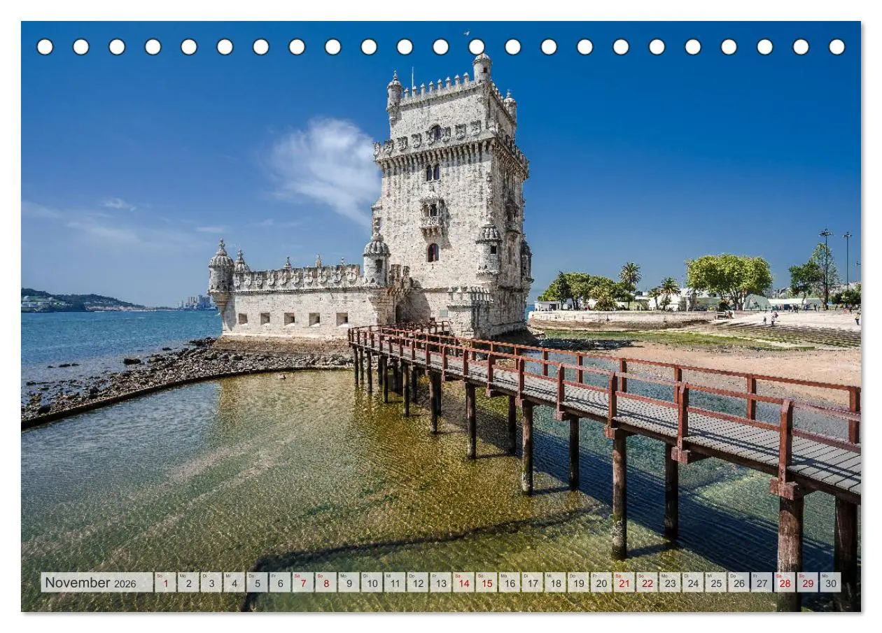 Bild: 9783457832035 | Lissabon Stadtansichten (Tischkalender 2026 DIN A5 quer), CALVENDO...