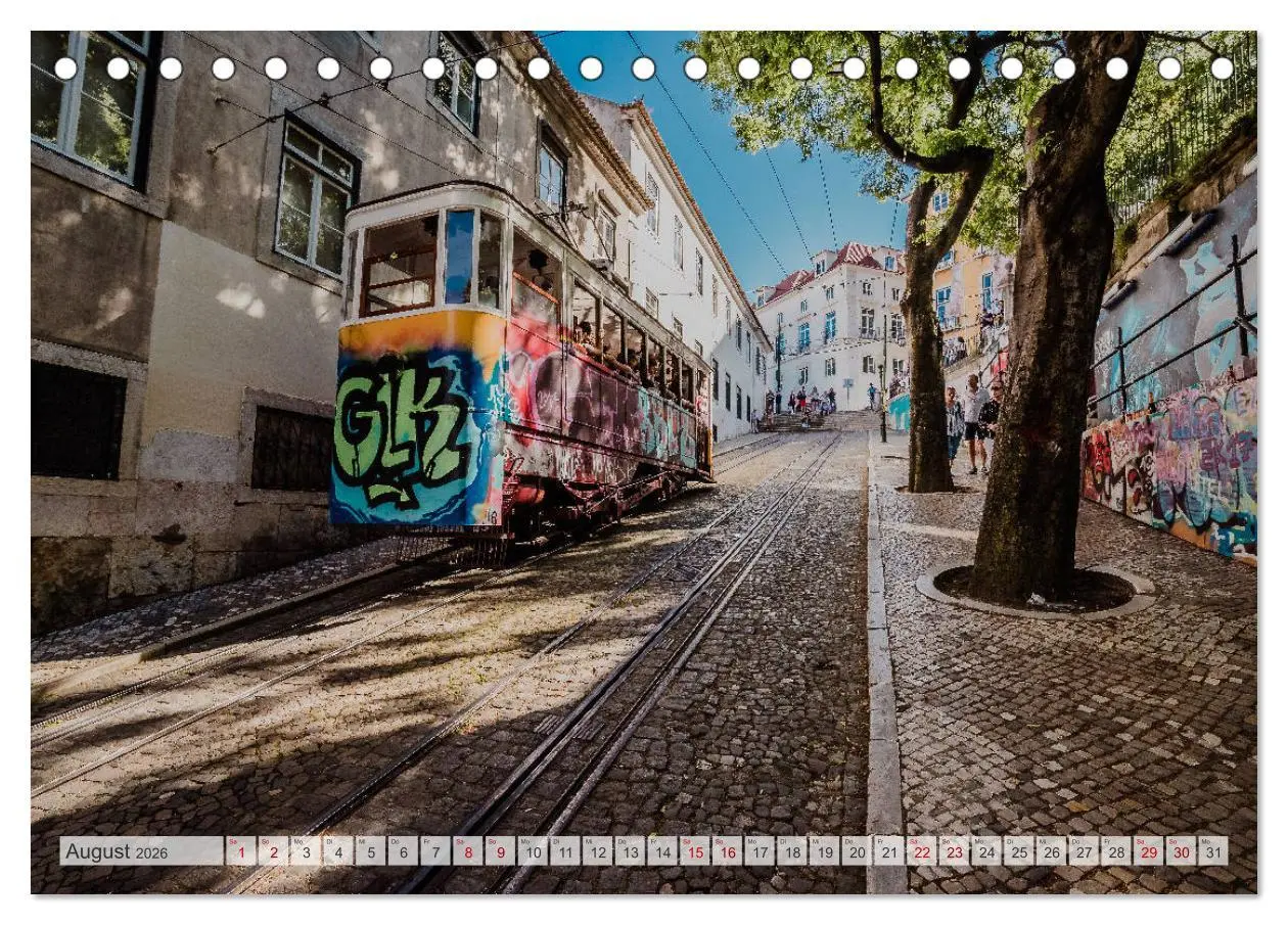 Bild: 9783457832035 | Lissabon Stadtansichten (Tischkalender 2026 DIN A5 quer), CALVENDO...