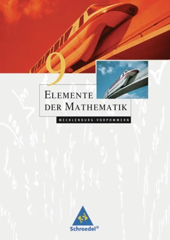 Cover: 9783507872035 | Elemente der Mathematik 9. Schulbuch. Mecklenburg-Vorpommern | Griesel