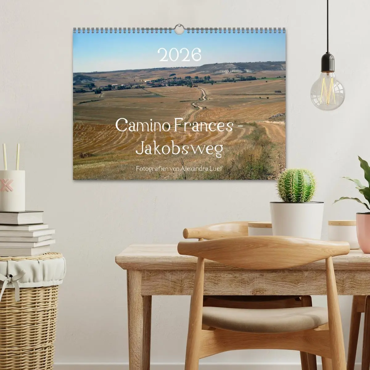 Bild: 9783516092035 | Camino Frances - Jakobsweg (Wandkalender 2026 DIN A3 quer),...