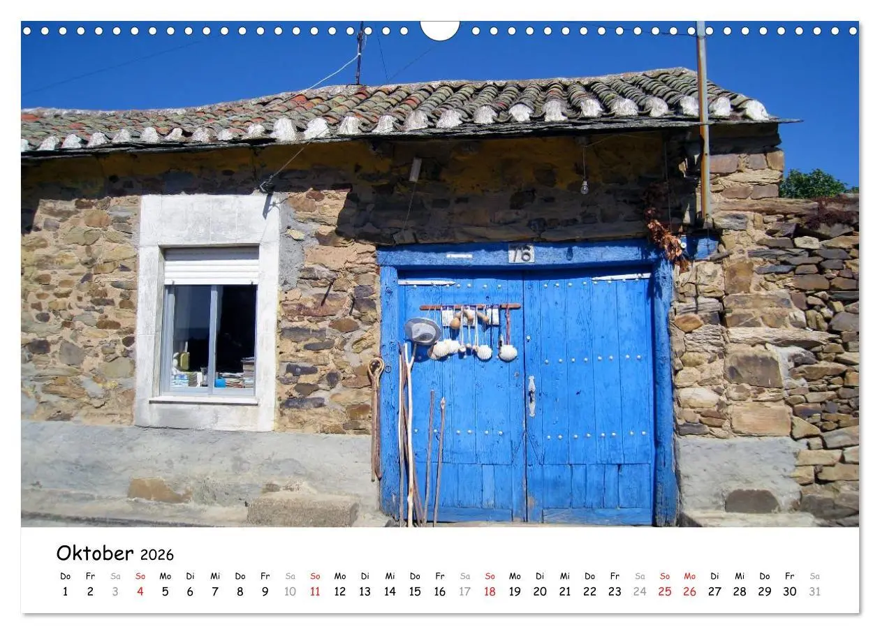 Bild: 9783516092035 | Camino Frances - Jakobsweg (Wandkalender 2026 DIN A3 quer),...