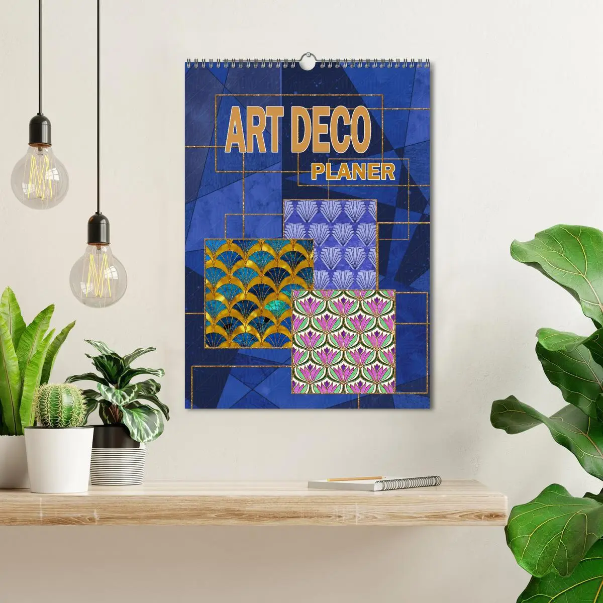 Bild: 9783516302035 | Art Deco Planer (Wandkalender 2026 DIN A3 hoch), CALVENDO...