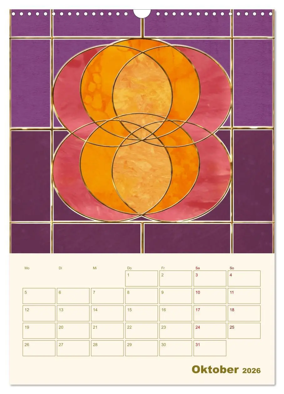 Bild: 9783516302035 | Art Deco Planer (Wandkalender 2026 DIN A3 hoch), CALVENDO...