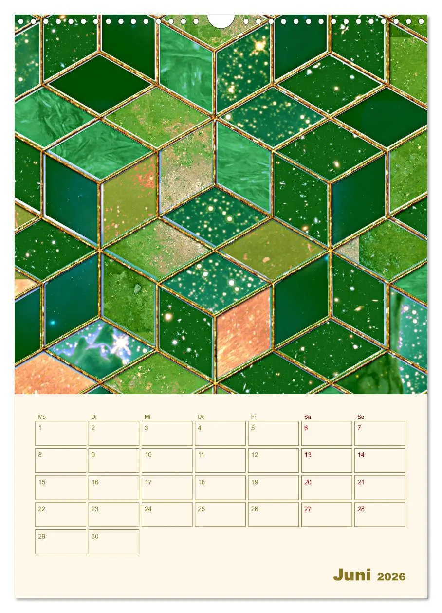Bild: 9783516302035 | Art Deco Planer (Wandkalender 2026 DIN A3 hoch), CALVENDO...