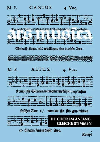 Cover: 9790203752035 | Ars Musica 3 | Einzelstimme | Karl Heinrich Möseler Verlag