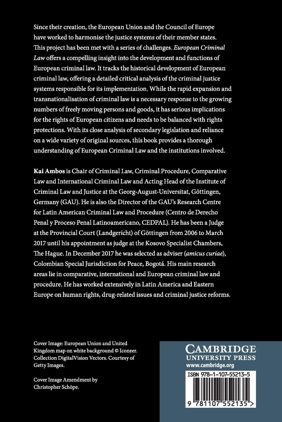 Rückseite: 9781107552135 | European Criminal Law | Kai Ambos | Taschenbuch | Englisch | 2020