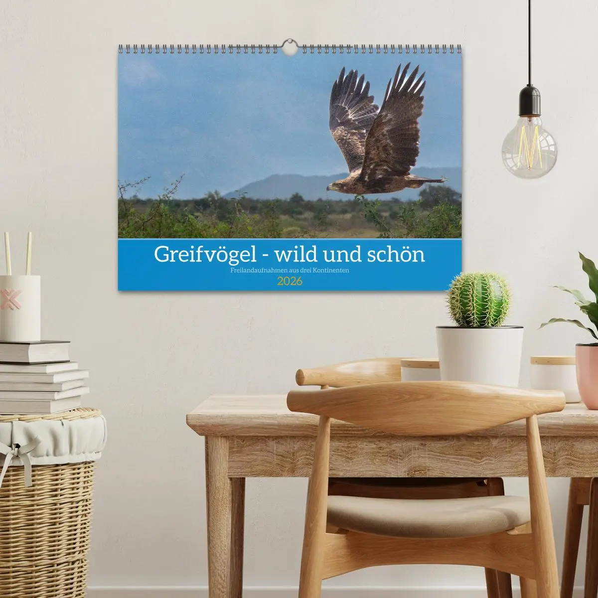 Bild: 9783457372135 | Greifvögel - wild und schön (Wandkalender 2026 DIN A3 quer),...