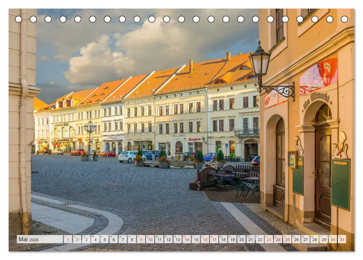 Bild: 9783457822135 | Löbau Impressionen (Tischkalender 2026 DIN A5 quer), CALVENDO...