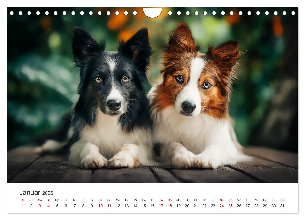 Bild: 9783516602135 | Schön, schlau, schnell! - Der Border Collie - Kalender...