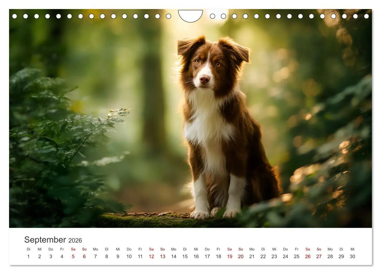 Bild: 9783516602135 | Schön, schlau, schnell! - Der Border Collie - Kalender...