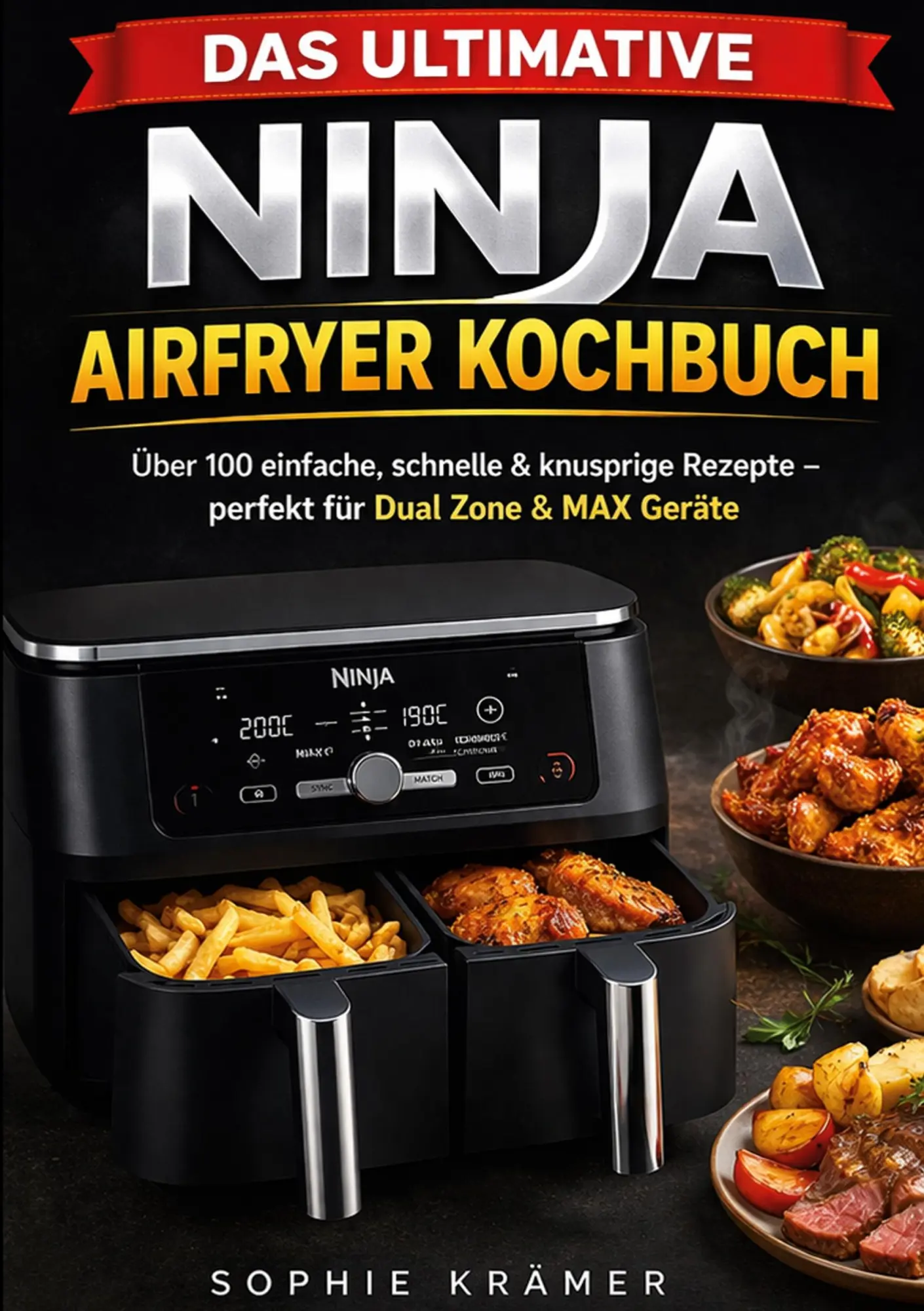 Cover: 9783695732135 | Das ultimative Ninja Airfryer Kochbuch | Sophie Krämer | Taschenbuch