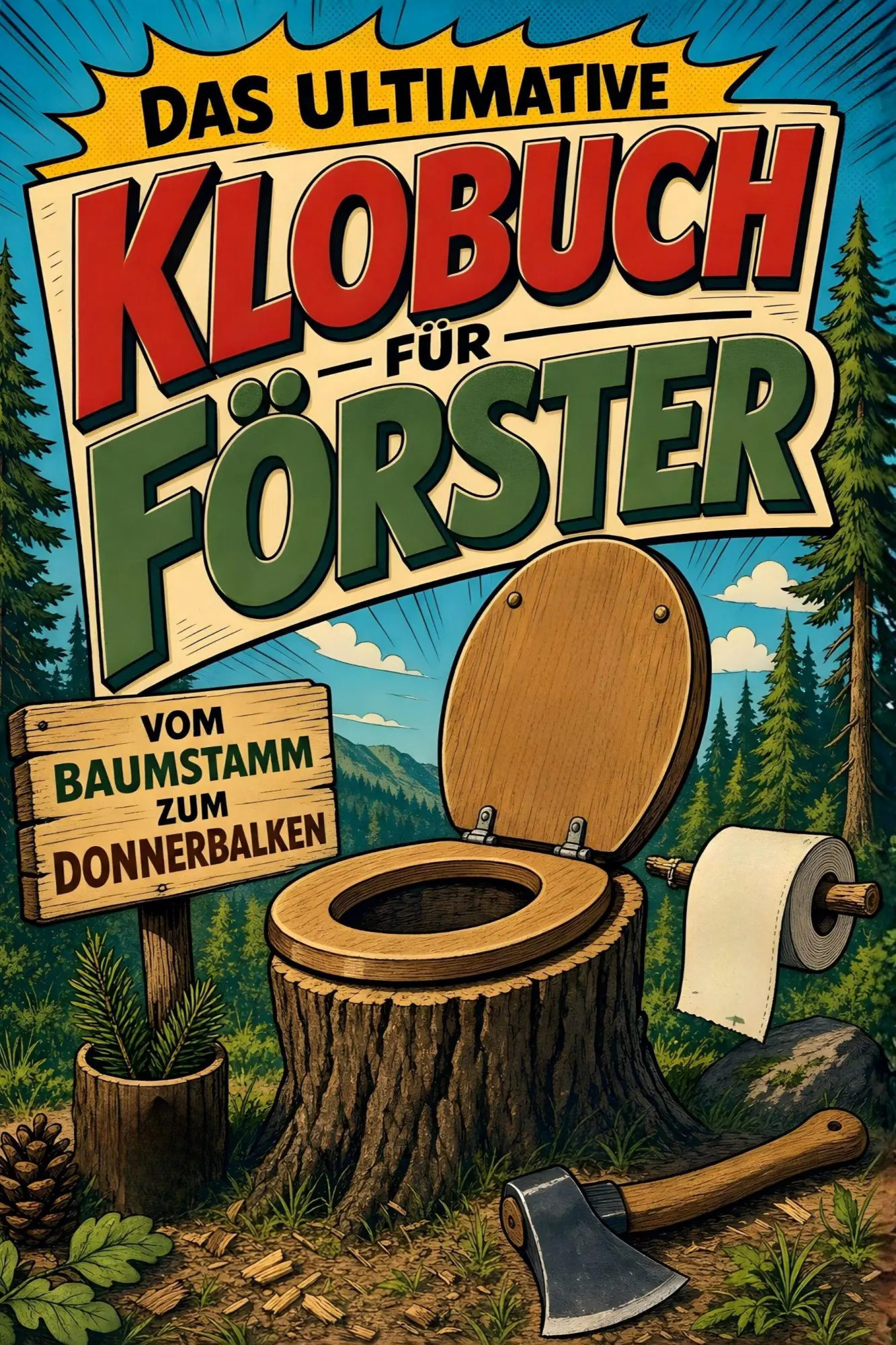 Cover: 9783696102135 | Das ultimative Klobuch für Förster | Vom Baumstamm zum Donnerbalken