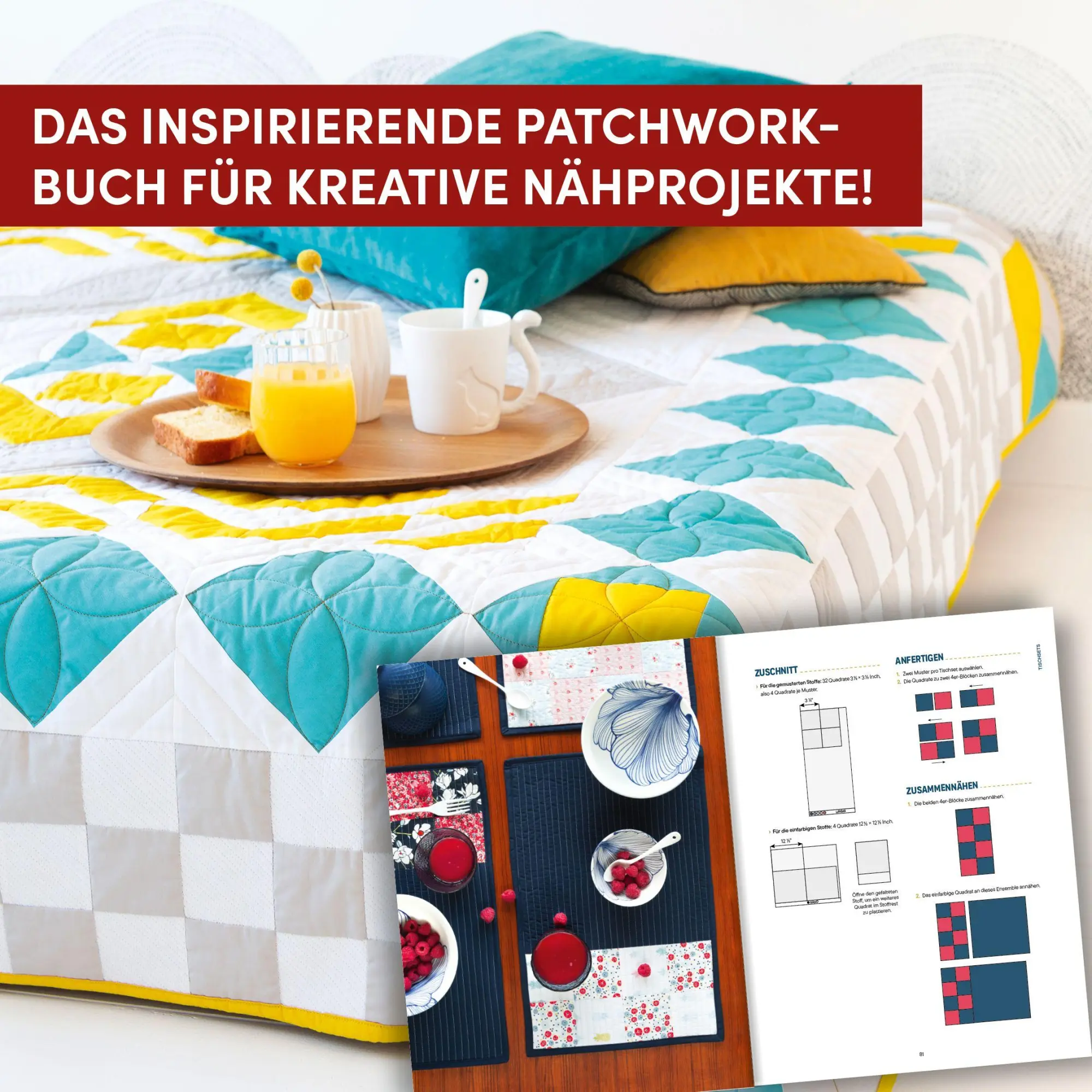 Bild: 9783735872135 | Patchwork | Grundlagen und Projekte | Alice Kreyder | Buch | 176 S.