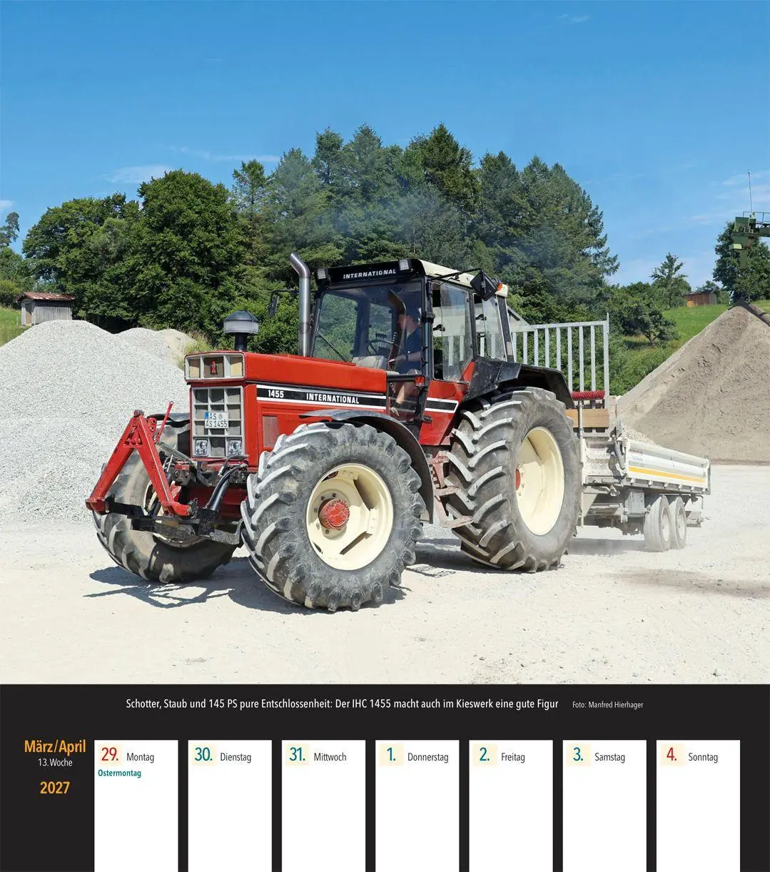 Bild: 9783751612135 | IHC Traktoren 2027 | Wochenkalender mit 53 Abbildungen | Kalender
