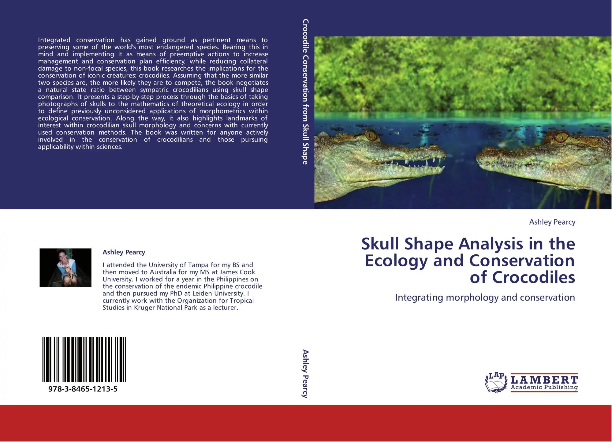 Cover: 9783846512135 | Skull Shape Analysis in the Ecology and Conservation of Crocodiles