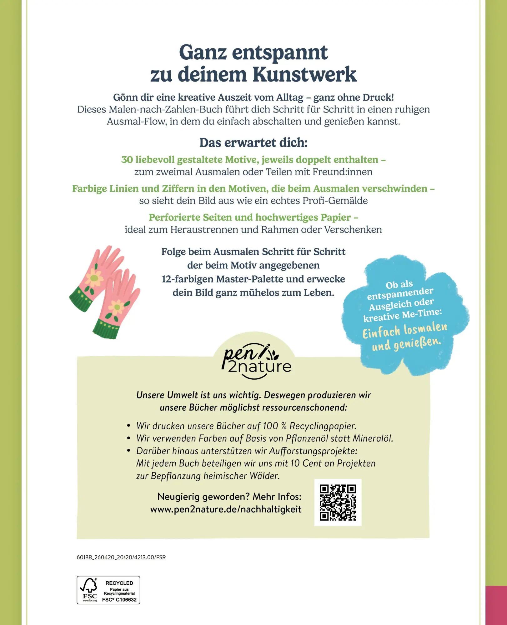 Bild: 9783987642135 | Malen nach Zahlen - Gartenzauber | Olivia Gibbs | Taschenbuch | 104 S.