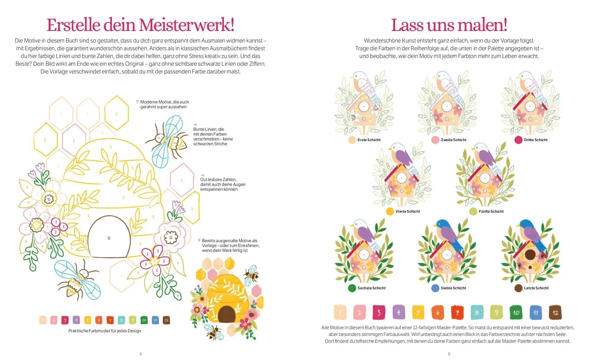 Bild: 9783987642135 | Malen nach Zahlen - Gartenzauber | Olivia Gibbs | Taschenbuch | 104 S.
