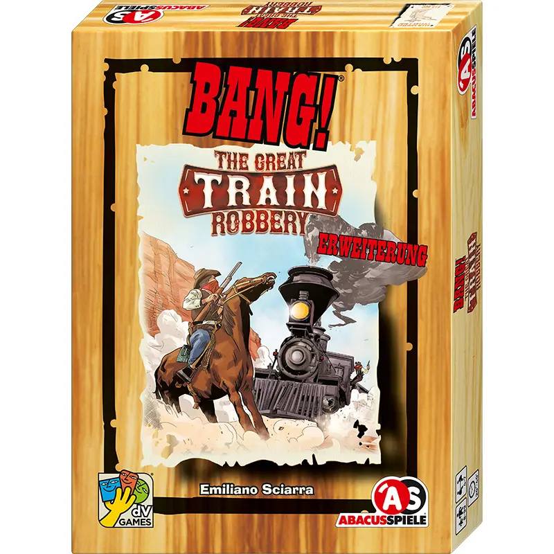 Cover: 4011898382235 | BANG! 5. Erweiterung - The Great Train Robbery | Emiliano Sciarra