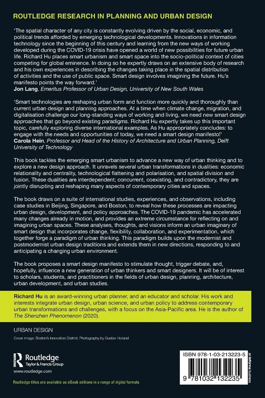 Rückseite: 9781032132235 | Smart Design | Disruption, Crisis, and the Reshaping of Urban Spaces