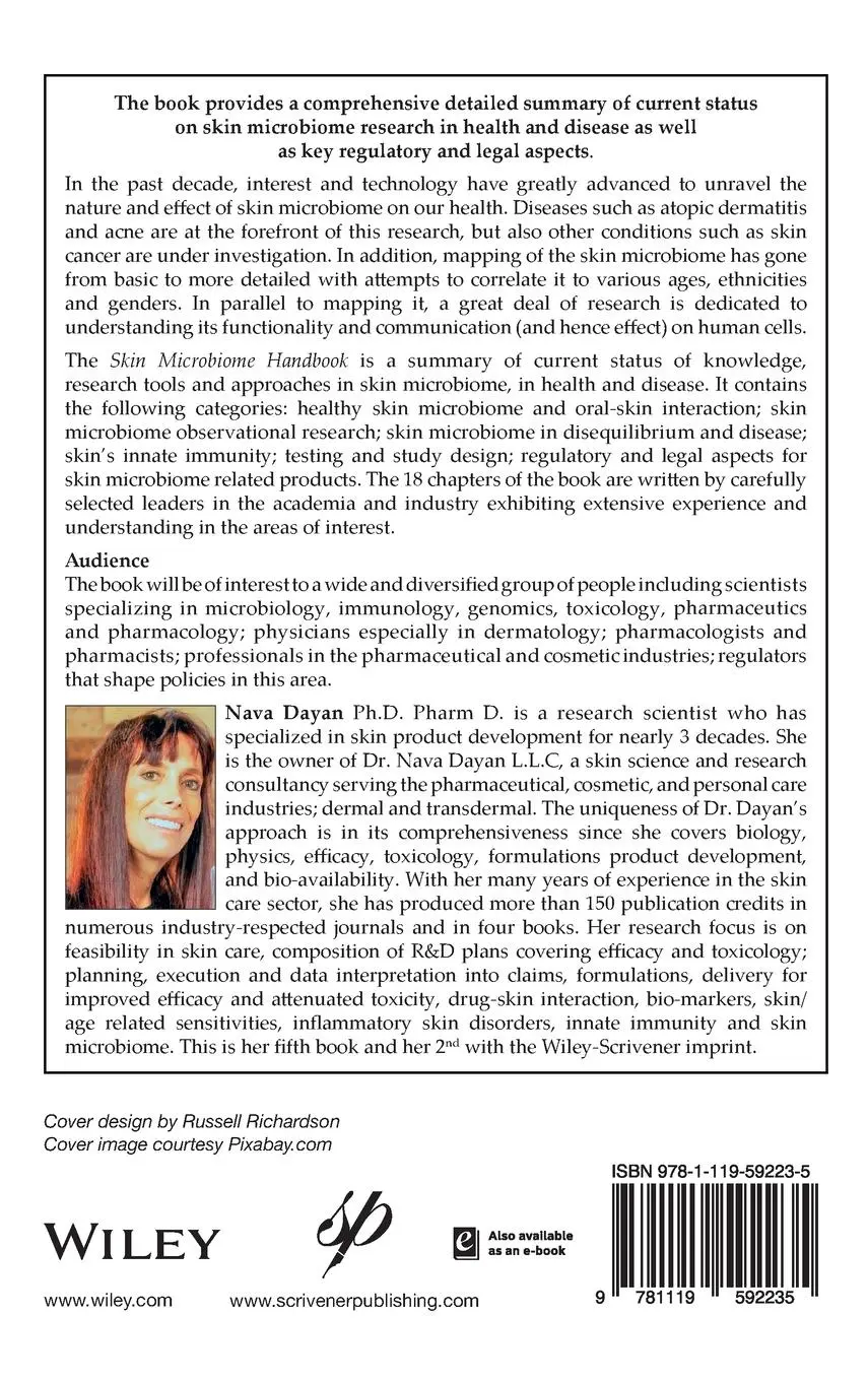 Rückseite: 9781119592235 | Skin Microbiome Handbook | From Basic Research to Product Development