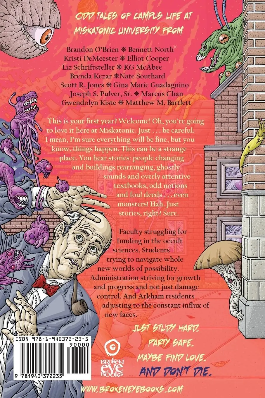 Rückseite: 9781940372235 | Welcome to Miskatonic University | Scott Gable (u. a.) | Taschenbuch