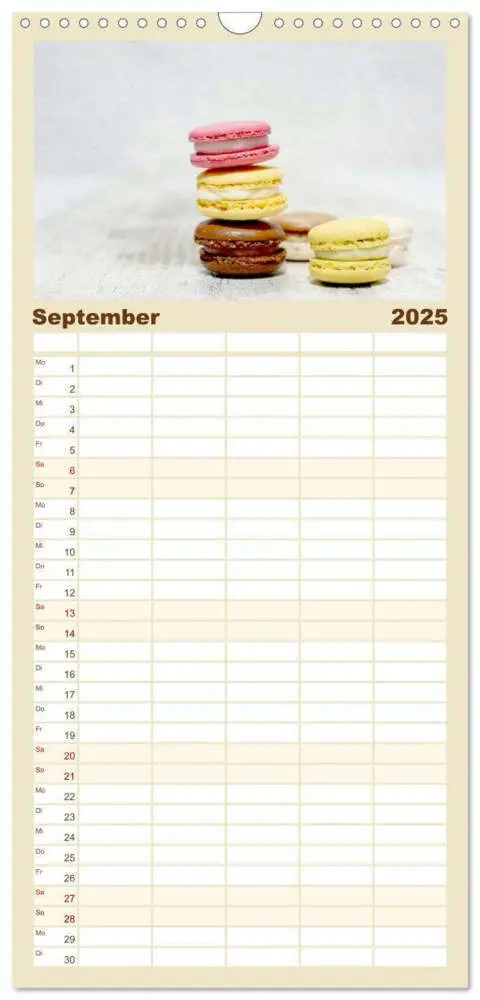 Bild: 9783457122235 | Familienplaner 2025 - Der Küchenkalender mit 5 Spalten...
