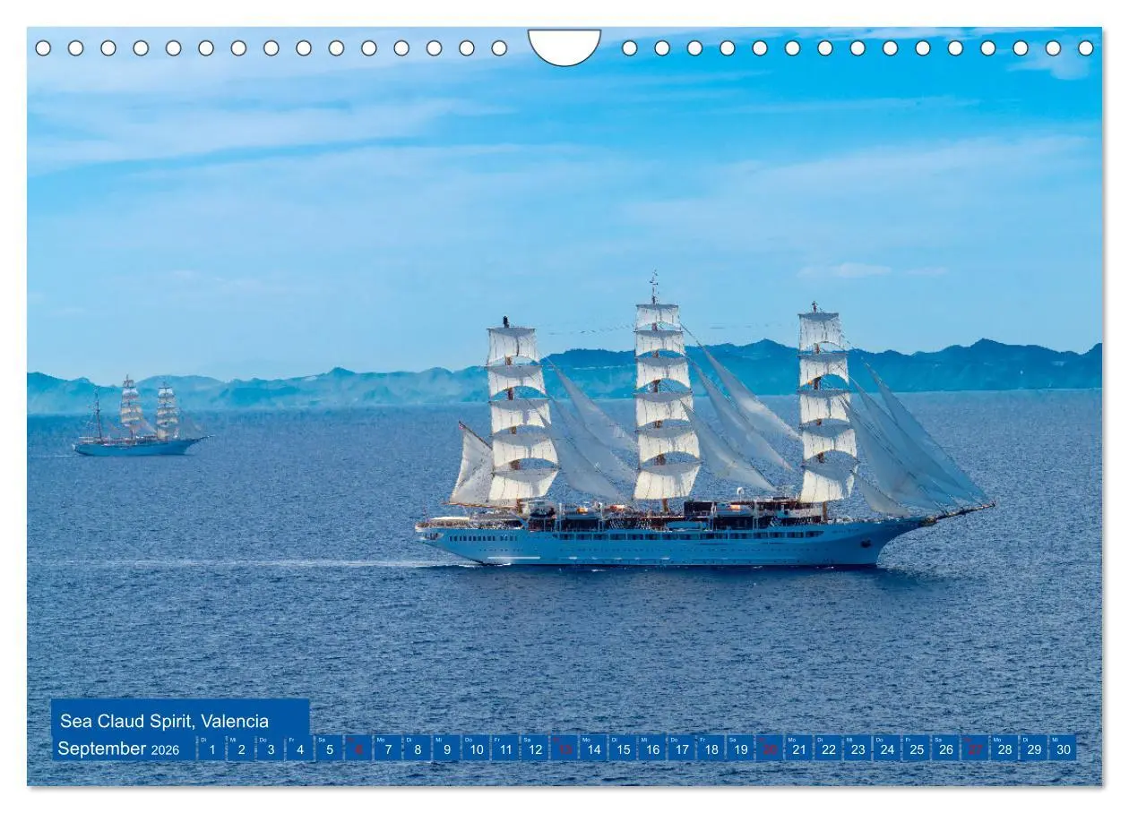 Bild: 9783457362235 | Kreuzfahrtschiffe unterwegs (Wandkalender 2026 DIN A4 quer),...