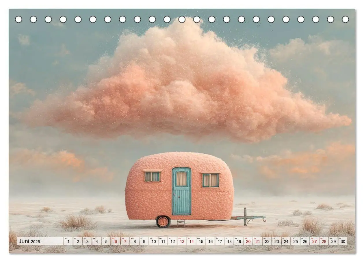 Bild: 9783516692235 | Caravanesque (Tischkalender 2026 DIN A5 quer), CALVENDO Monatskalender