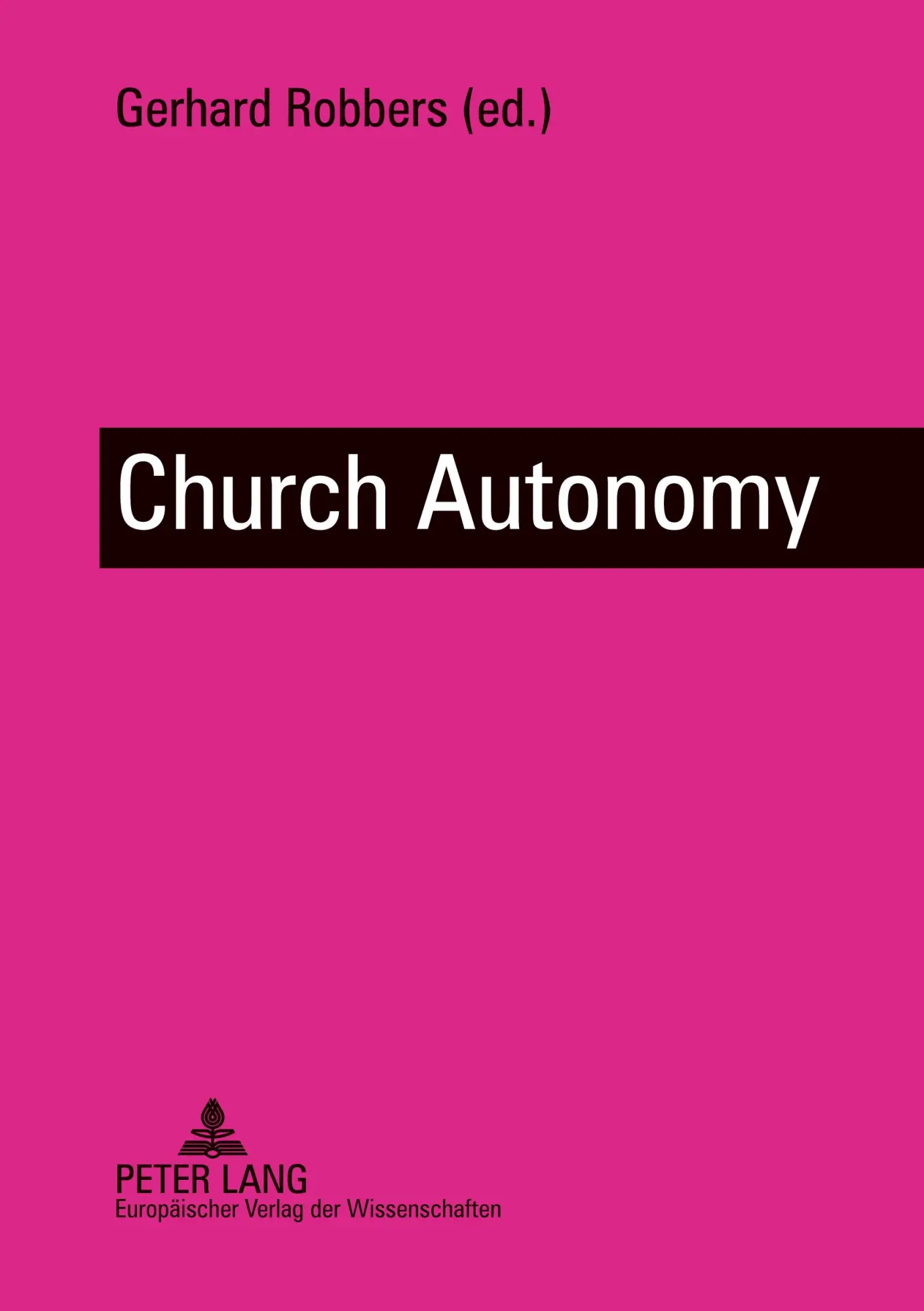 Church Autonomy: A Comparative Survey