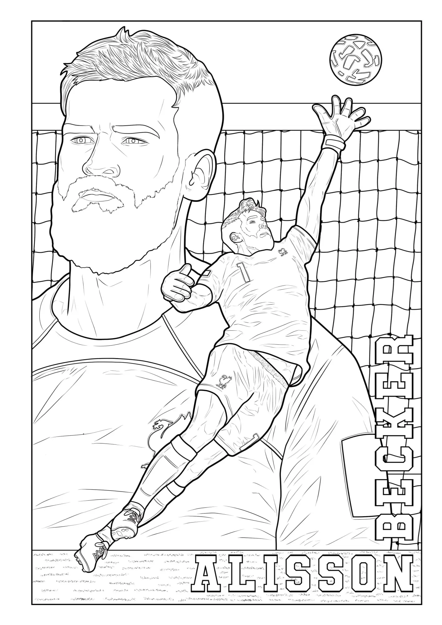 Bild: 9783986572235 | Fußball-Malbuch - Tore, Siege und Legenden - für Kinder,...