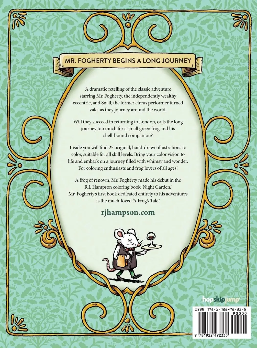 Rückseite: 9781922472335 | Around The World | A Mr. Fogherty Coloring Book | R. J. Hampson | Buch