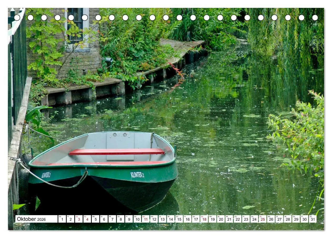 Bild: 9783457732335 | Idylle am Ijsselmeer (Tischkalender 2026 DIN A5 quer), CALVENDO...