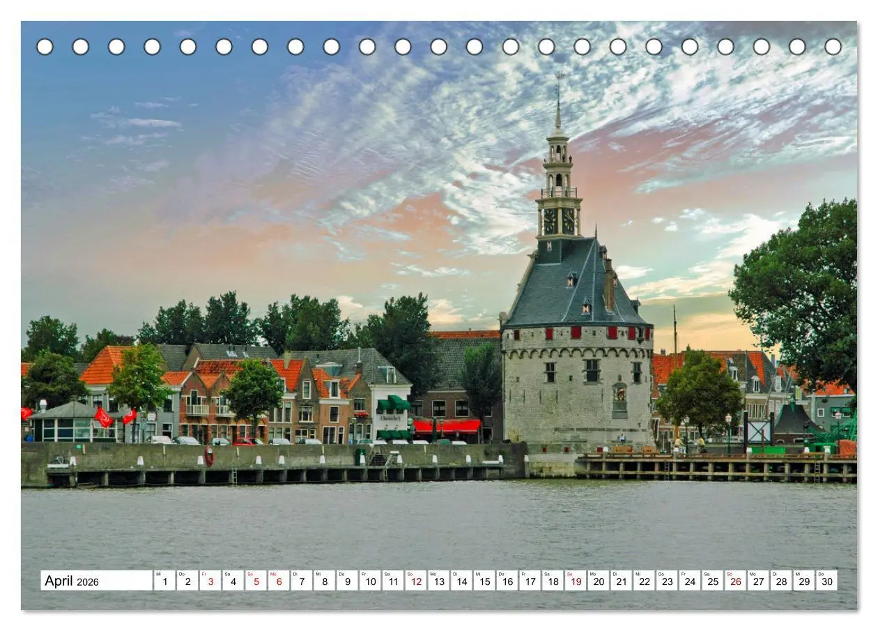 Bild: 9783457732335 | Idylle am Ijsselmeer (Tischkalender 2026 DIN A5 quer), CALVENDO...