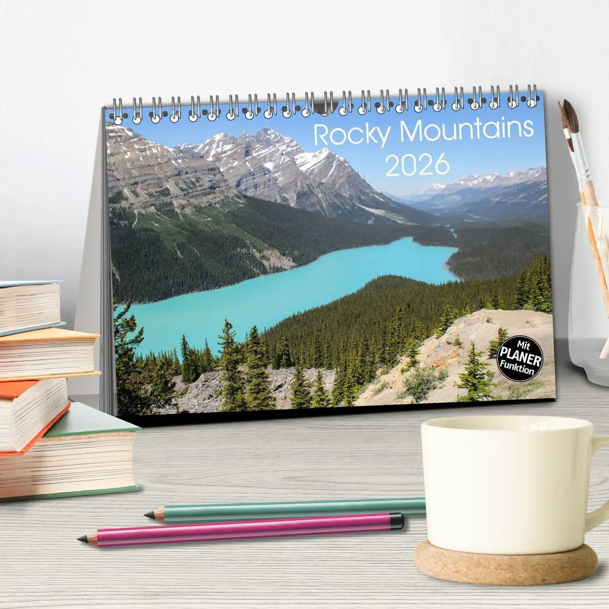 Bild: 9783457972335 | Rocky Mountains 2026 (Tischkalender 2026 DIN A5 quer), CALVENDO...